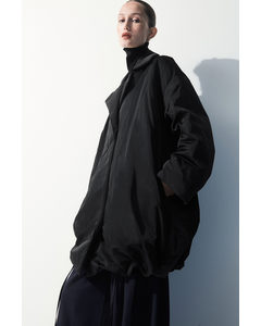 The Recycled-down Padded Coat Black