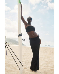 Jersey Beach Skirt Black