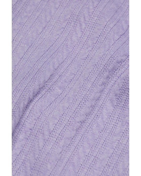 H&M Flared Leggings Light Purple