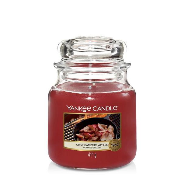 Yankee Candle Yankee Candle Classic Medium Jar Crisp Campfire Apples 411g