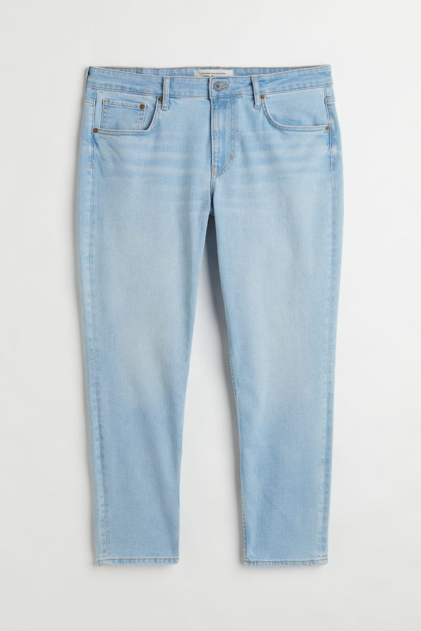 H&M H&amp;M+ 90s Skinny Regular Ankle Jeans Hellblau