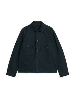 Cotton Jacket Dark Blue