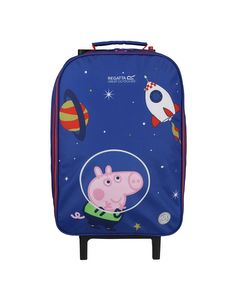 Regatta Childrens/kids Wonder Unicorn Peppa Pig 2 Wheeled Suitcase