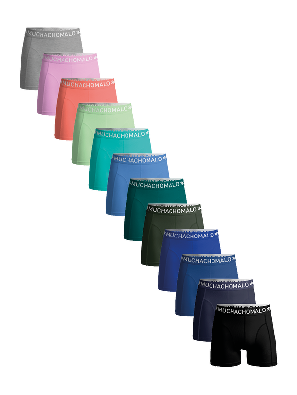 Muchachomalo Muchachomalo Men's Boxer Shorts - 12 Pack - Men's Underpants