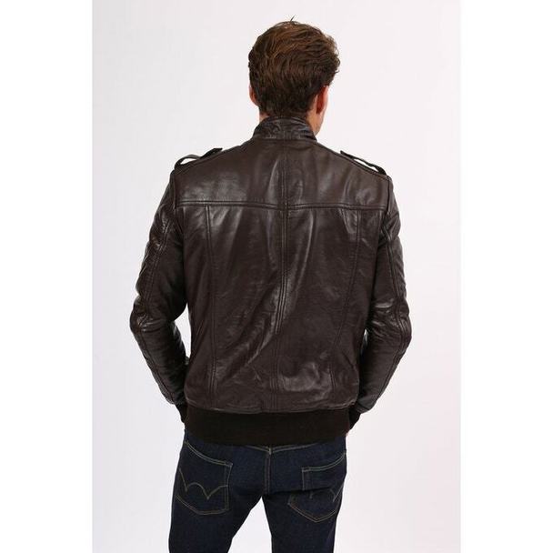 Chyston Leather Jacket Pat