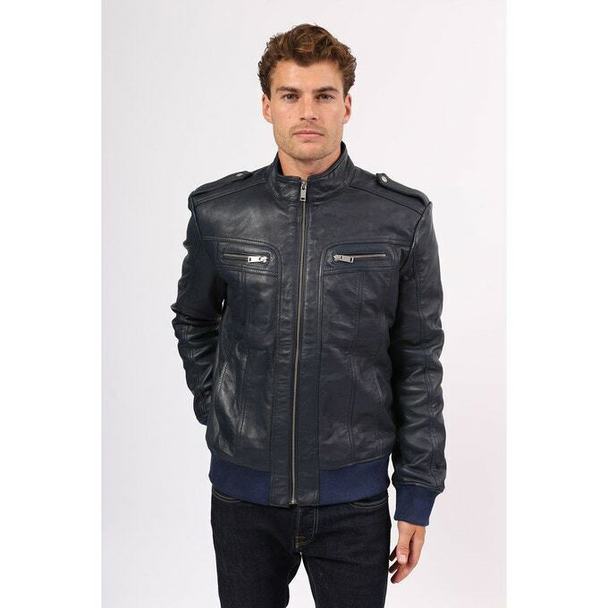 Chyston Leather Jacket Pat