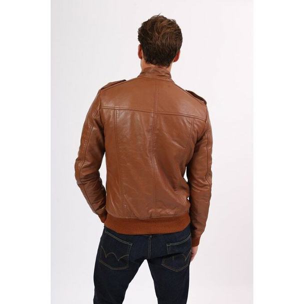 Chyston Leather Jacket Pat