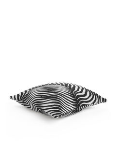 Cushion Cover 50x50 Cm White/black