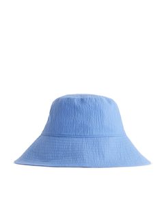 Seersucker Bucket Hat Lilac