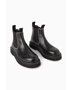 Chunky Chelsea Boots Black