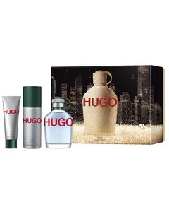 Giftset Hugo Boss Hugo Man Edt 125ml + Deospray 150ml + Shower Gel 50 ml
