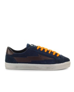 Sanyako Thunderbolt Blue Orange Sneaker