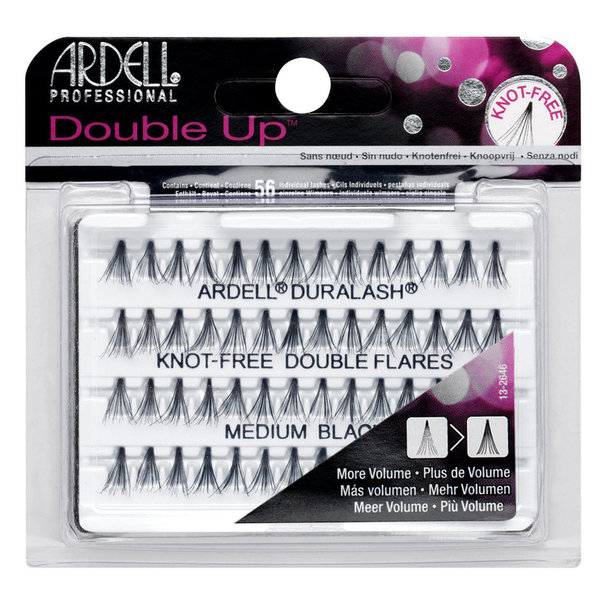 Ardell Ardell Double Up Individual Knot-free Double Flares Medium Black