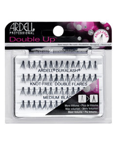 Ardell Double Up Individual Knot-free Double Flares Medium Black