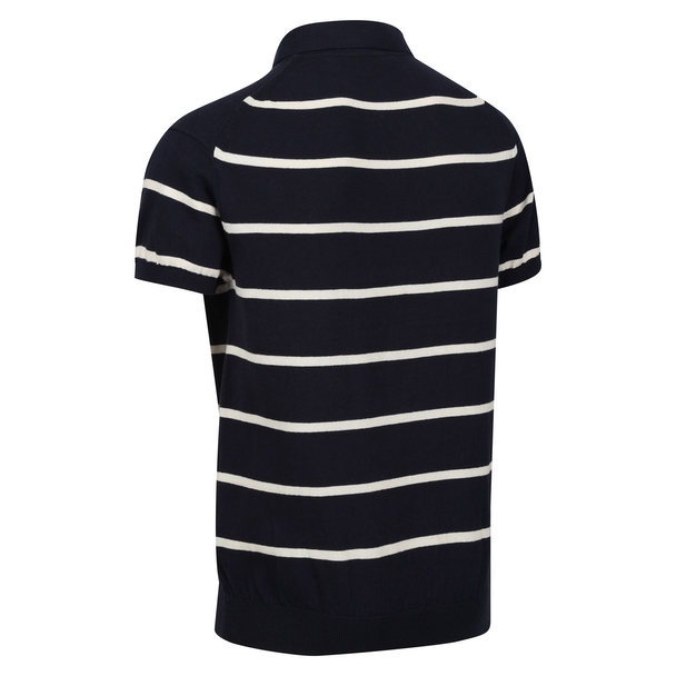 Regatta Regatta Mens Arkose Stripe Knitted Polo Shirt