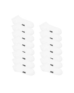 Basic Low-cut Strømper 15-pack - Hvid