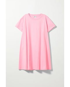 Teeny A-line Tee Dress Light Pink