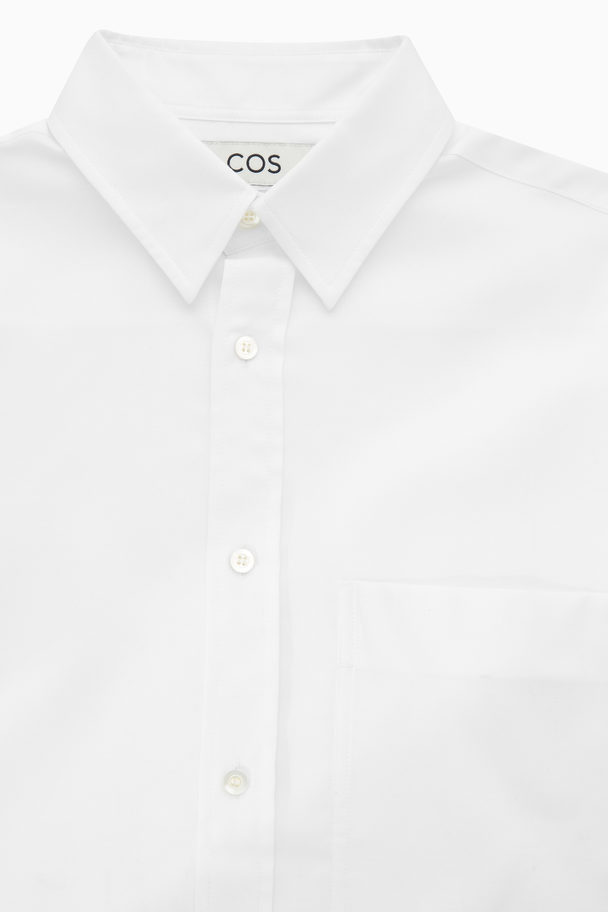 COS Relaxed-fit Lightweight Shirt White