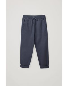 Relaxed Joggers Blue