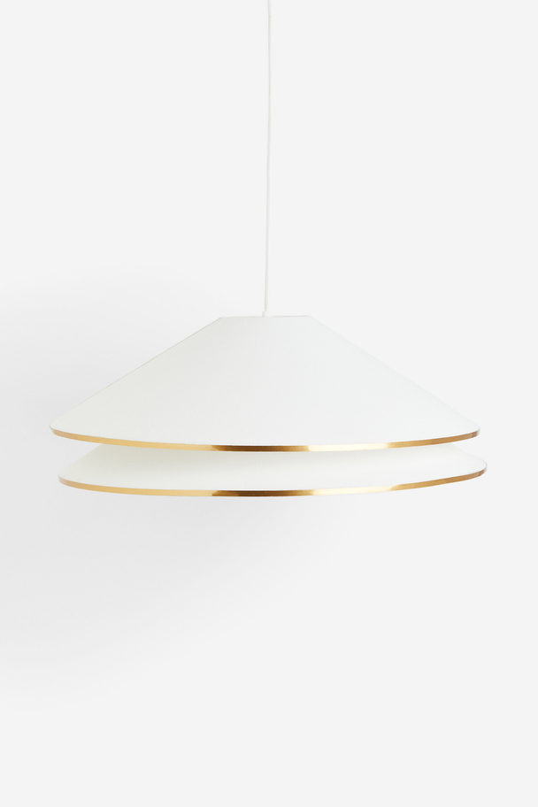 H&M HOME Hanglamp Wit/goudkleurig