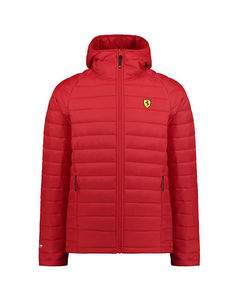 Ferrari Quilted Jacket Rot