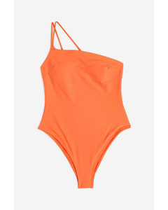 High-leg Swimsuit Orange
