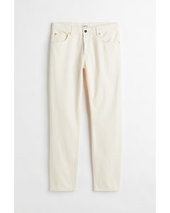 Doc Twill Pants Off White