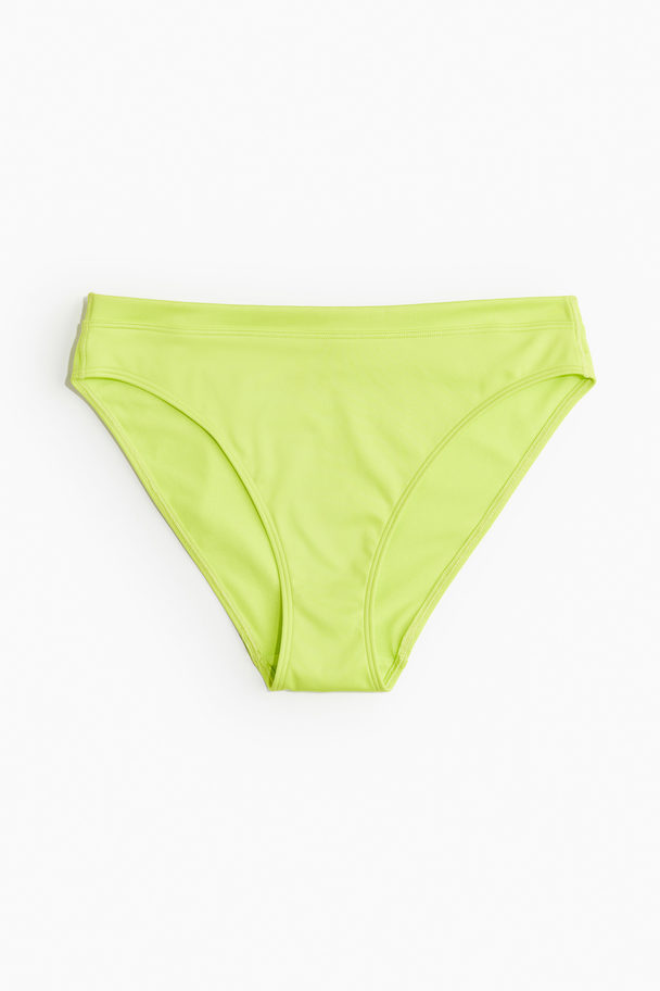 H&M Sportbikinislip Neongroen