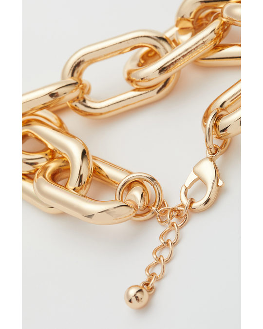 H&M Bracelet Gold-coloured
