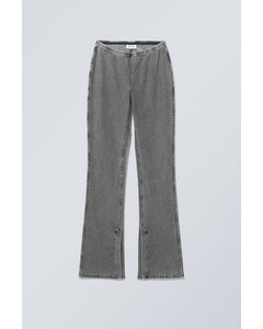 Philo Washed Jersey Trousers Washed Black