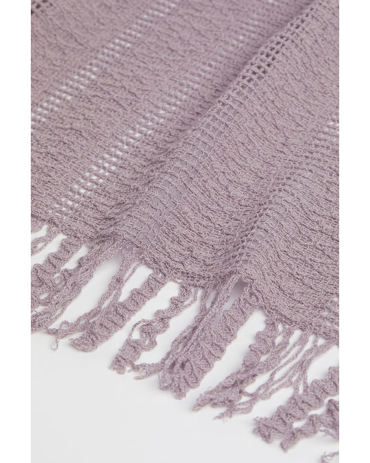 H&M HOME Knitted Blanket Mauve