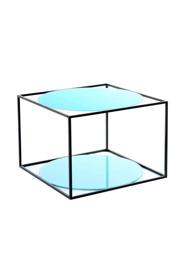 360Living SideTable Cody 110 blue / black