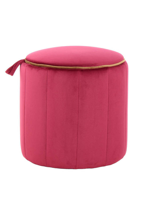 360Living Stool Reese 110 dark red