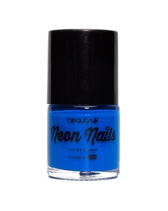 Beauty Uk Neon Nail Polish - Blue