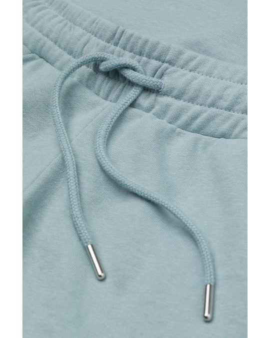 H&M Mama Sweatshirt Shorts Turquoise