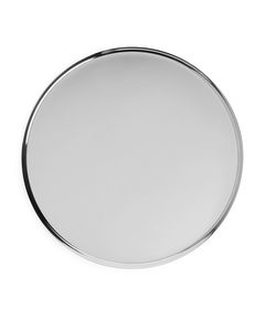 Round Tray 35 Cm Silver