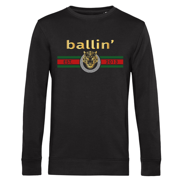 Ballin Est. 2013 Ballin Est. 2013 Tiger Lines Sweater Schwarz