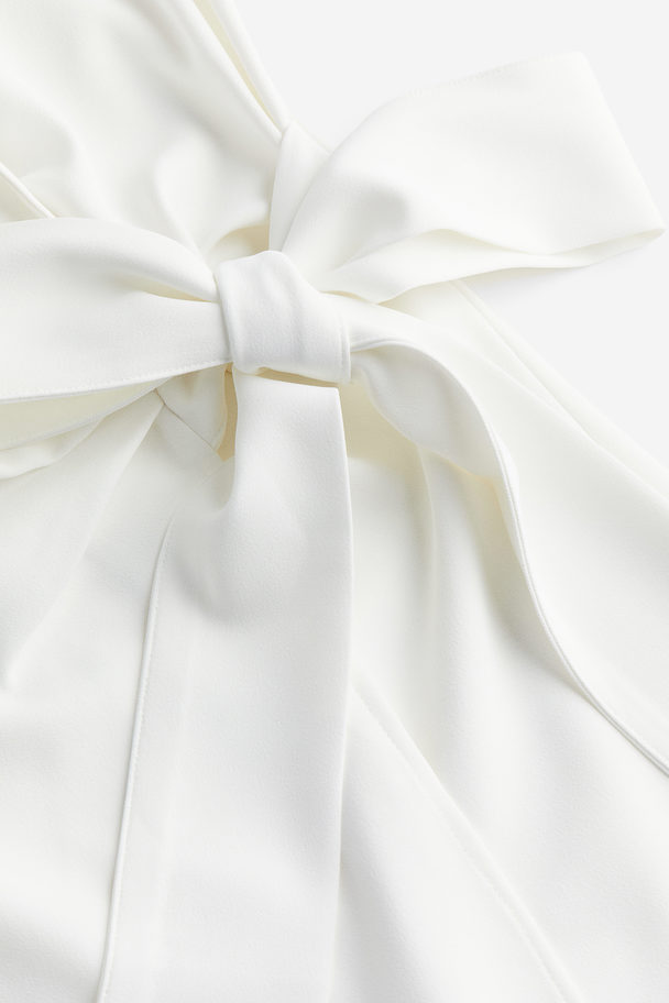 H&M Blazer Wrap Dress White