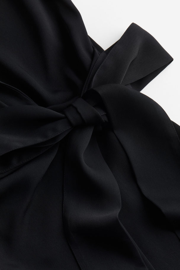 H&M Blazer Wrap Dress Black