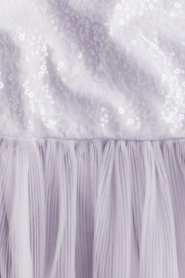 H&M Tulle Dress Light Purple