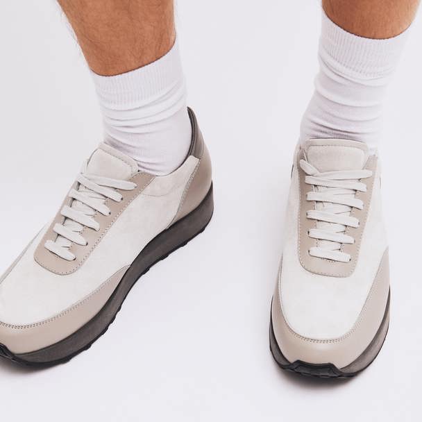 Singular Society Kids Track Calfskin Sneaker