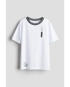 Interlock Jersey T-shirt White