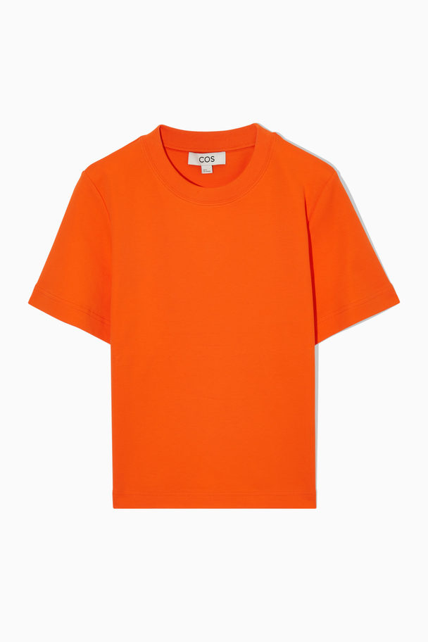COS The Clean Cut T-shirt Orange