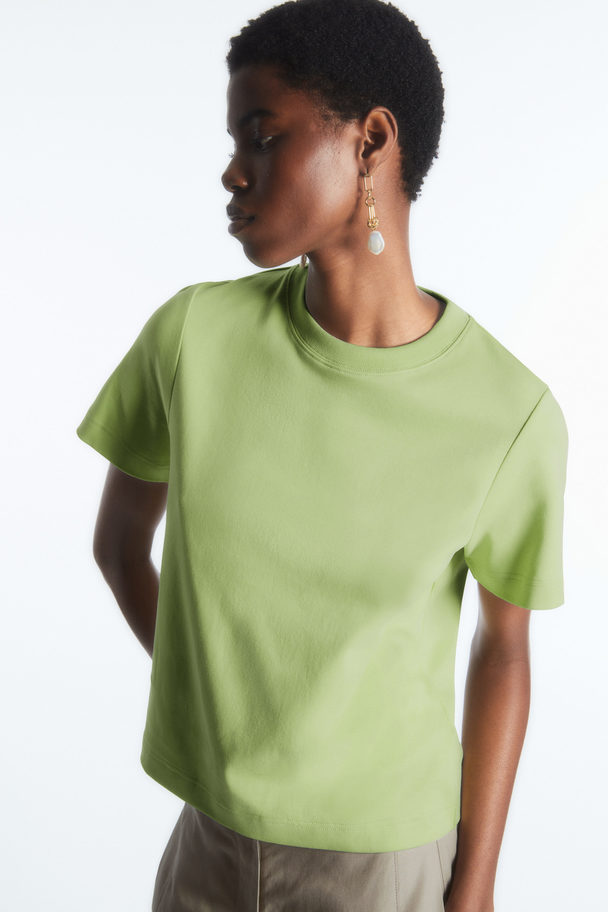 COS The Clean Cut T-shirt Light Green