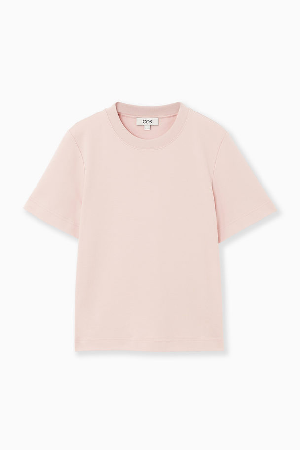 COS Clean Cut T-shirt Dusty Pink