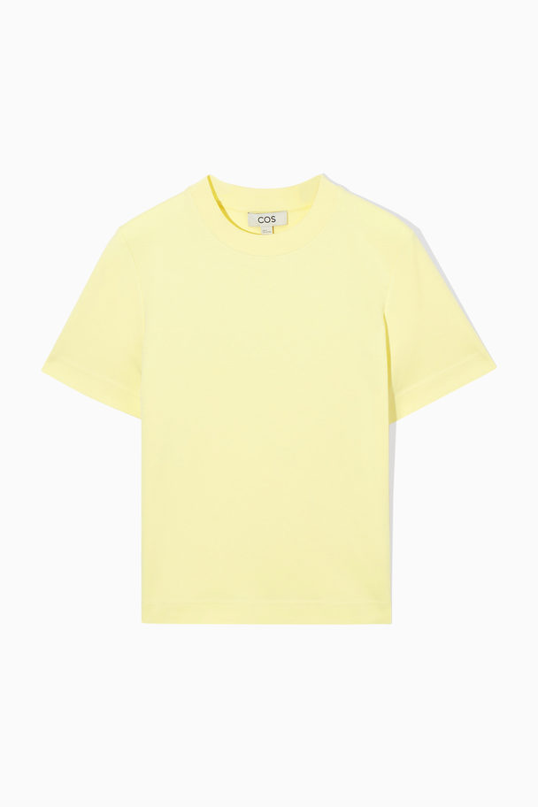 COS The Clean Cut T-shirt Yellow