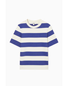 The Clean Cut T-shirt Blue / White / Striped