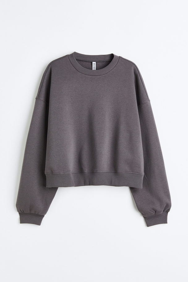 H&M Sweatshirt Mørkegrå