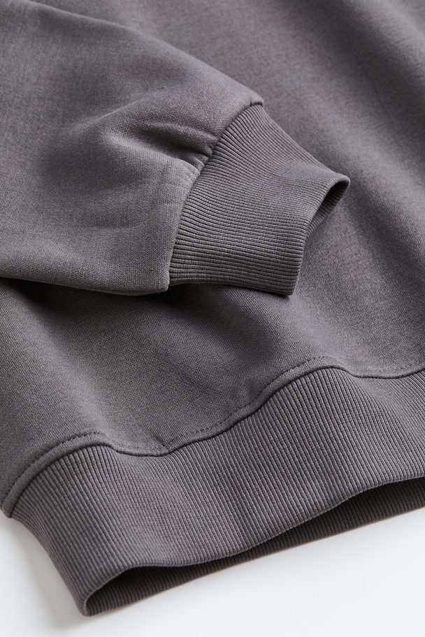 H&M Sweatshirt Mørkegrå