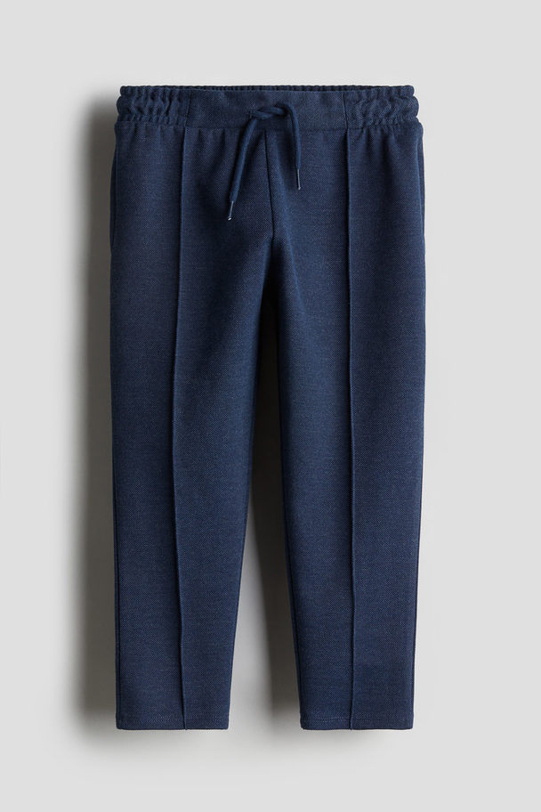 H&M Elegante Joggpants Marineblau